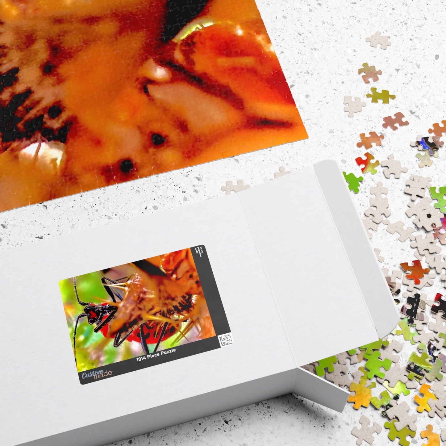 A Puzzle (110, 252, 520, 1014-piece) for the Brave - Loud into Chipboard