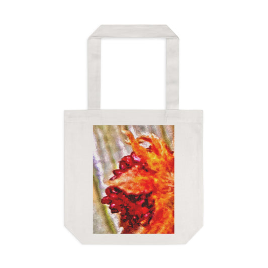 Tote Bag - Worn in Cotton Firelight