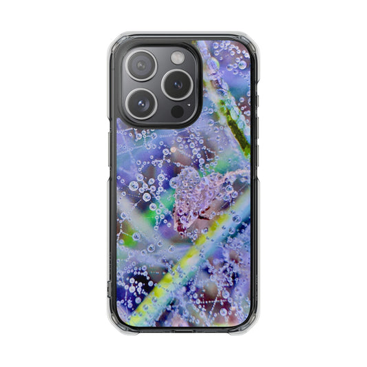 Magnetic iPhone Cases - Heart of the Web Pulse of Rain