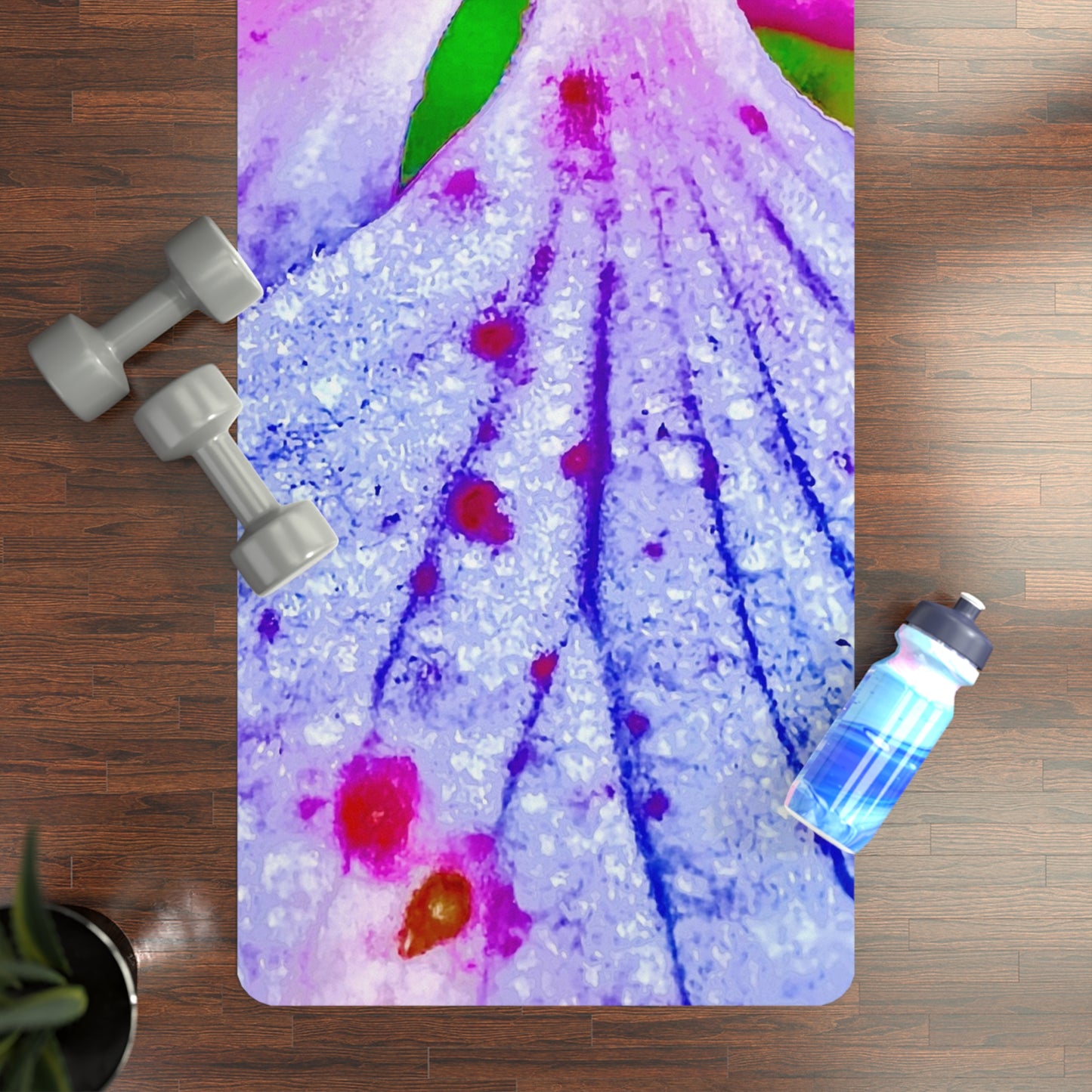 Rubber Yoga Mat- Smiles between Burpees