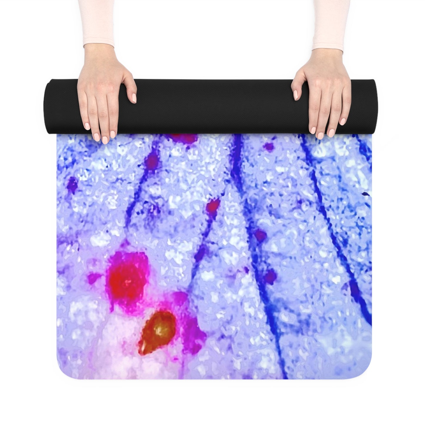 Rubber Yoga Mat- Smiles between Burpees