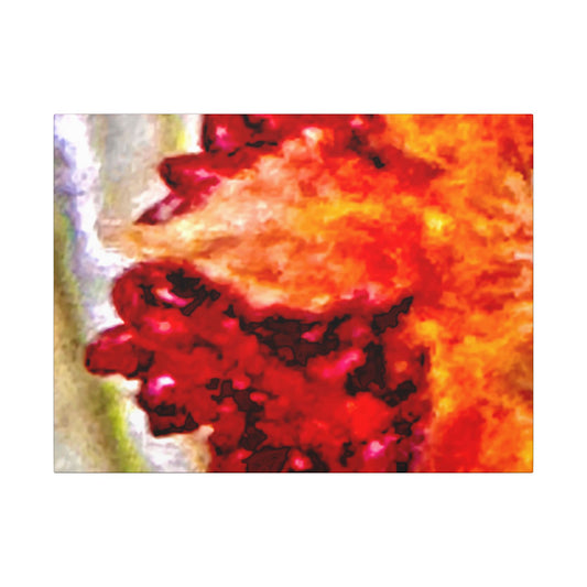 Matte Canvas - Seeds on Fire