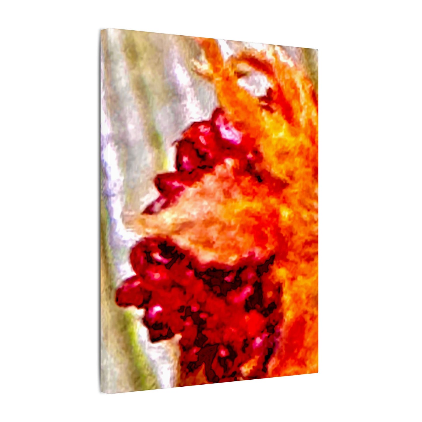 Matte Canvas - Seeds on Fire