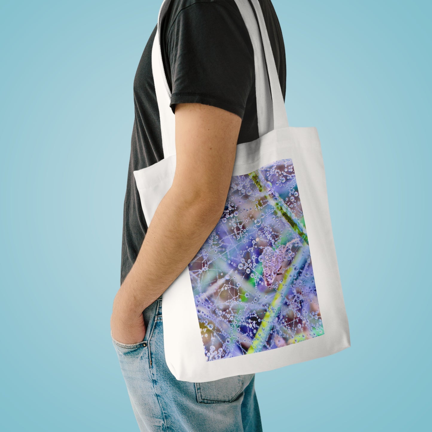 Tote Bag - Carried by Quiet BackHeart