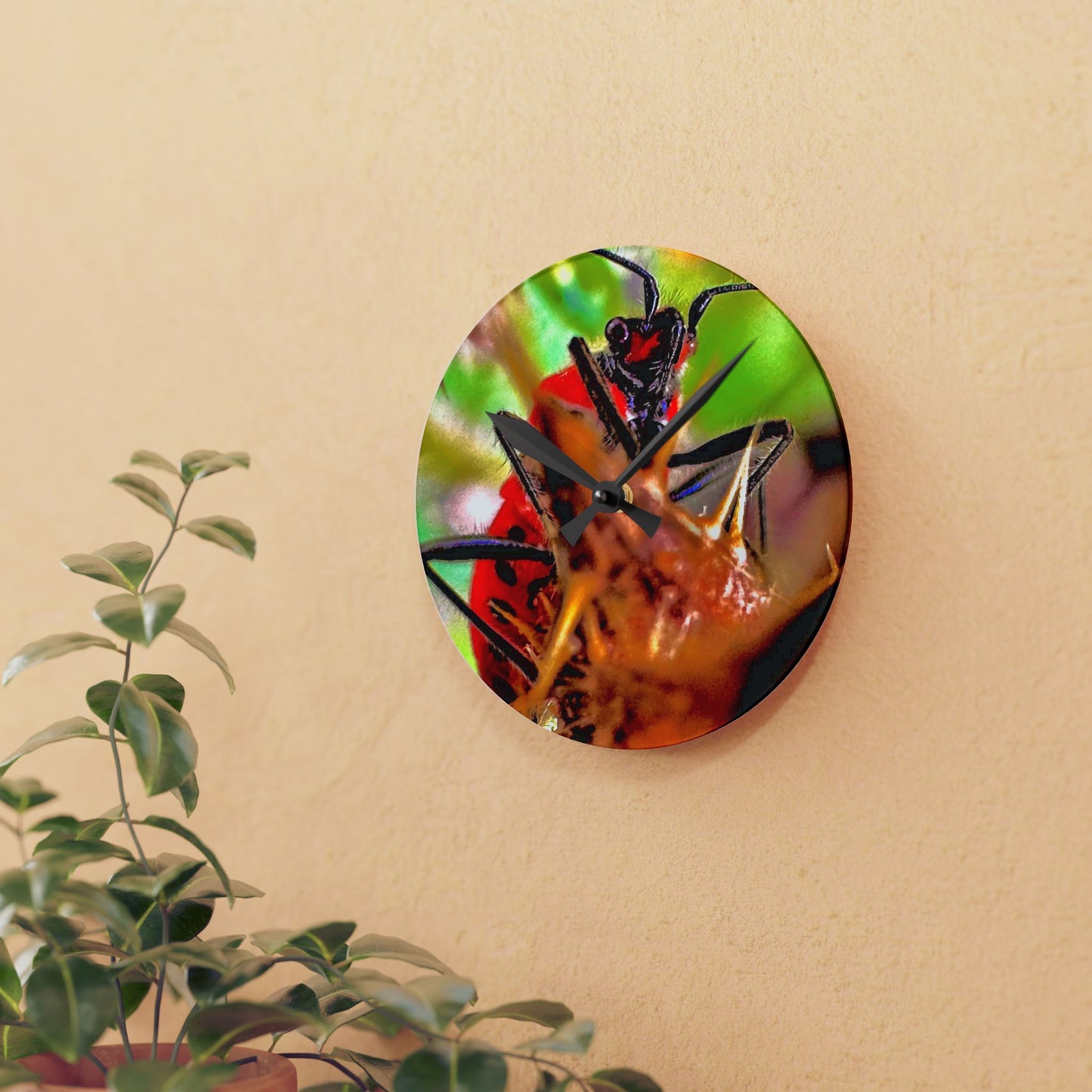 Acrylic Wall Clock - What Time Exactly?