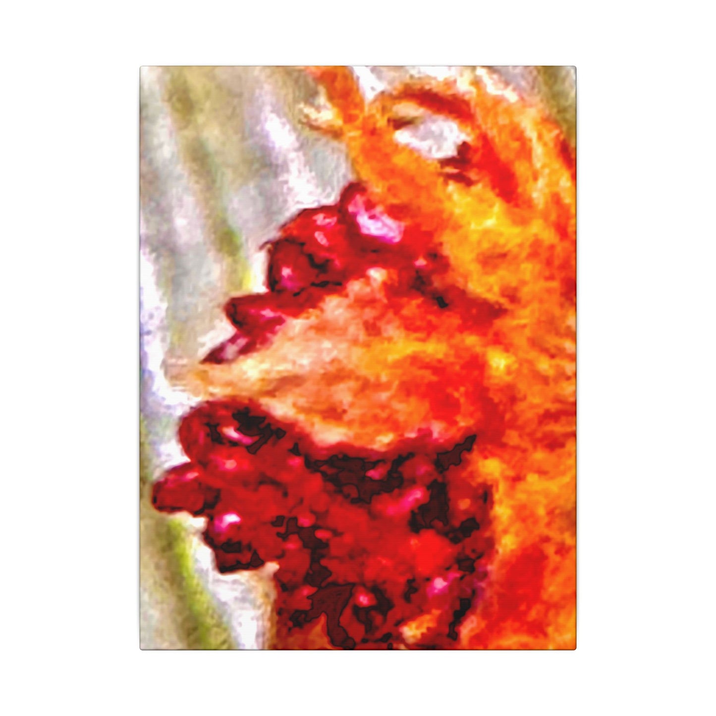 Matte Canvas - Seeds on Fire