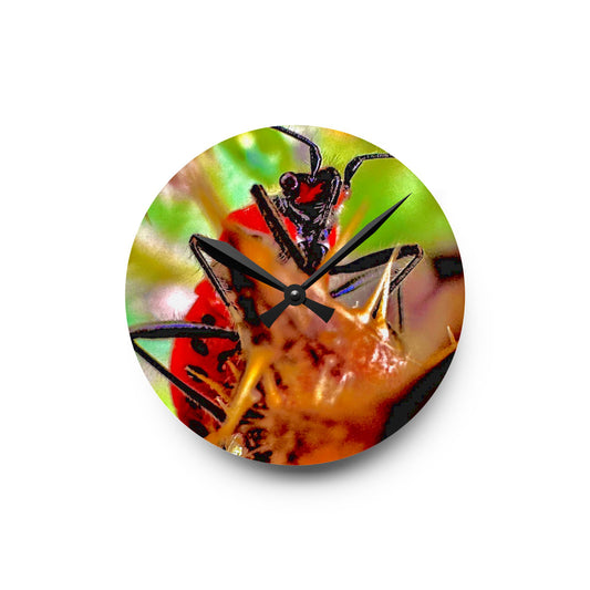 Acrylic Wall Clock - What Time Exactly?