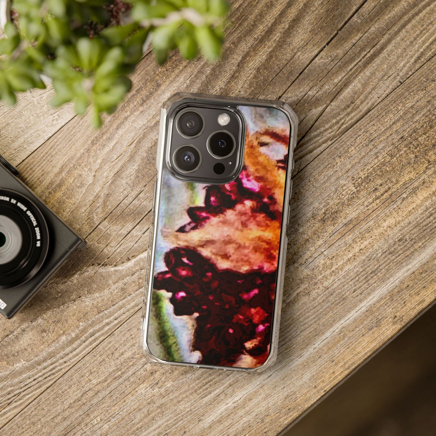 Magnetic iPhone Cases -In the Palm of Flame